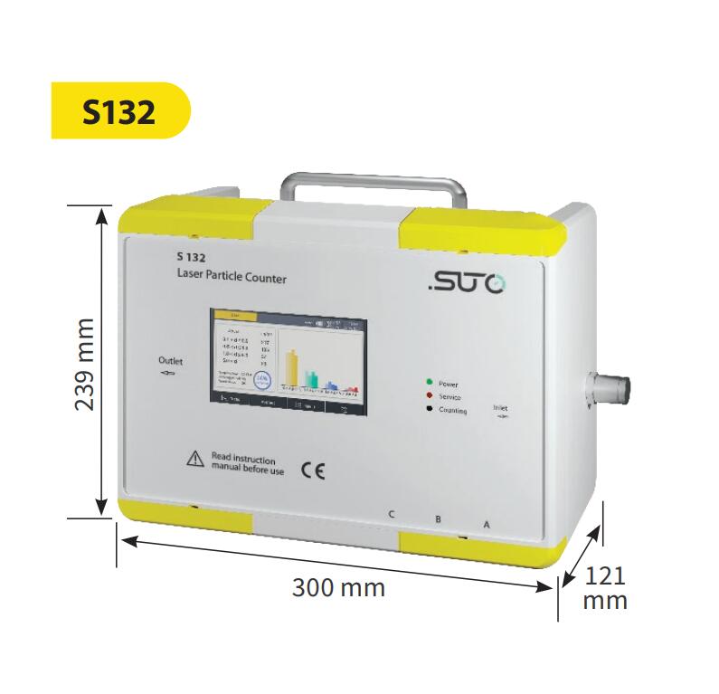 S130 - S132型便携式激光颗粒计数器